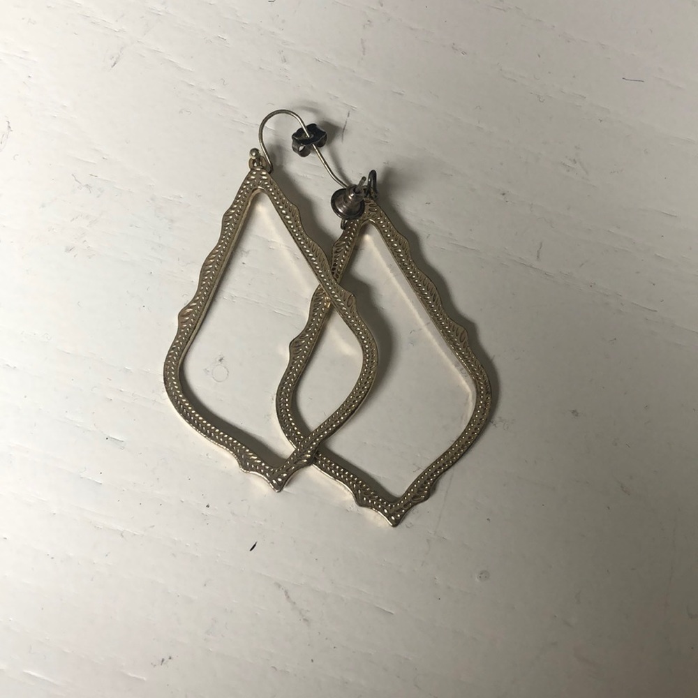 Kendra Scott gold earrings